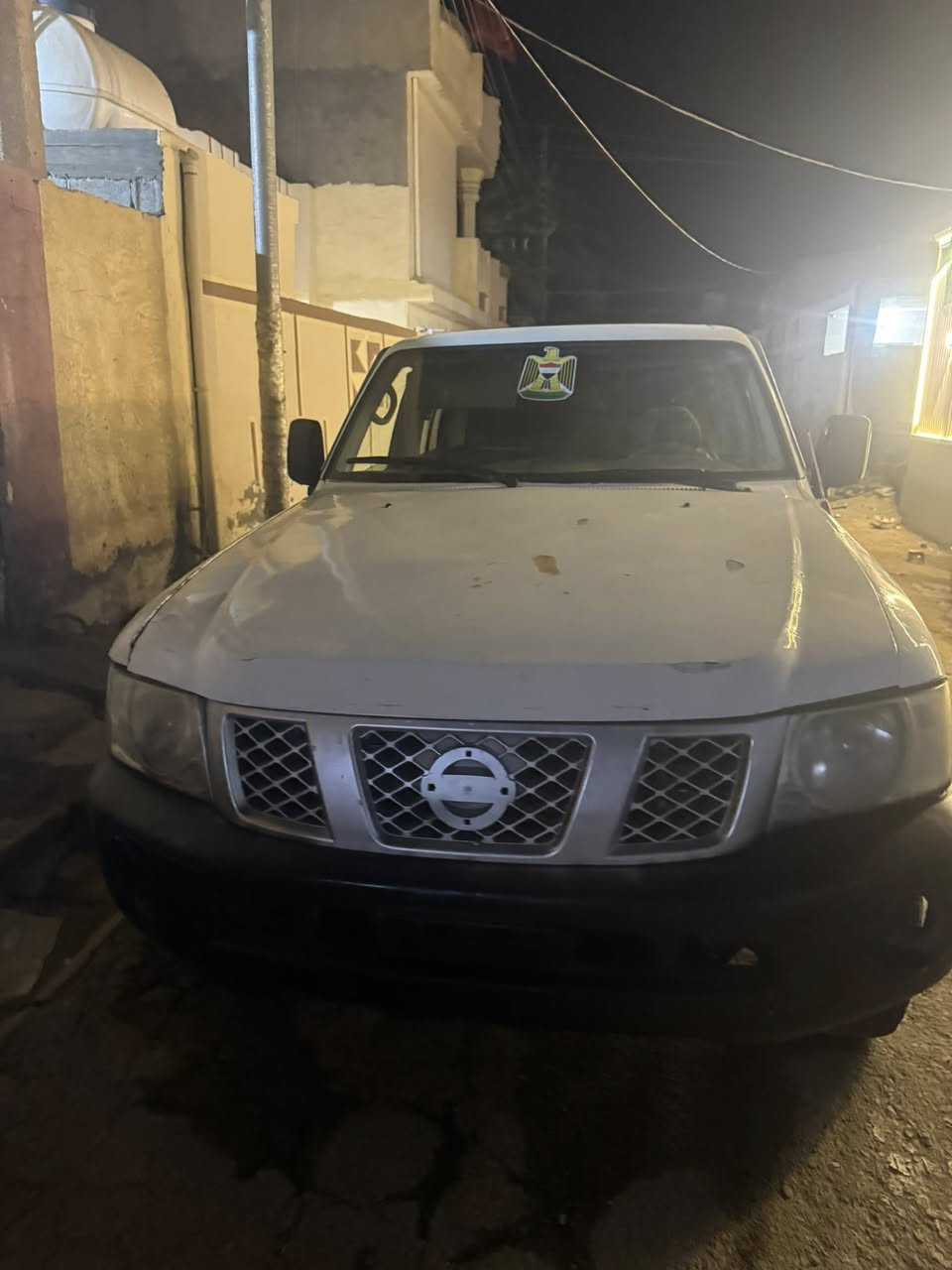 سلام عليكم
سياره باترول 2008مال مزاد ديالى 
السياره كير ومكينه مكفوله 
داخل دوشمه جديده خارجها زين 
تخم تاير جديد 
السعر 60وبيها مجال بسيط 
للاستفسار ***********
