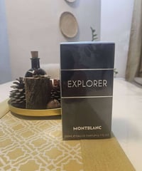 MONTBLANC EXPLORER 200ML  جديد غير مستخدم من السوق الحرة  السعر 155 ال...