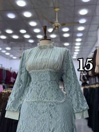 سعر 15✅ #ازياء_مارشملو فستان اوركزه مطعم بكيبور مبطن بالكامل صيفي متصل...