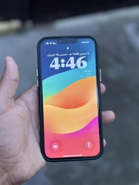 ايفون 14 بلاس مكفول ذاكره 128 بطاريه 86  وتر بروف ممفتوح بيع او مرواس ...