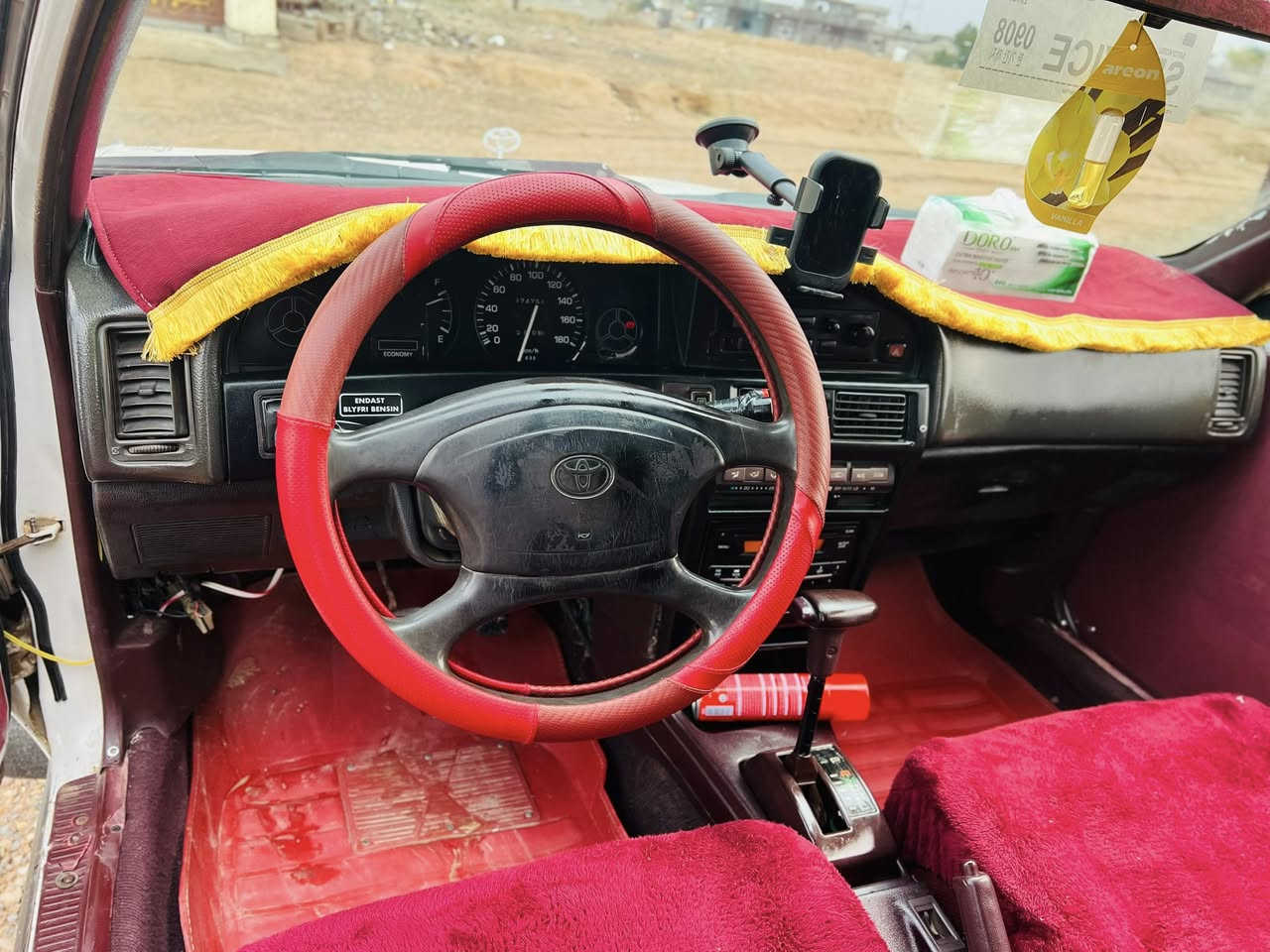 سلام عليكم كورلاا شطح 1991 رقم بغداد مشروع وطني تحويل ثاني يوم سنويه 2030 مصبوغه عام للجماليه كير مكينه شرط تخم تاير سياره جاهزه بعد احله من الصوره مكان ديالى حمرين 
السعر 40 بيهه مجال ***********
