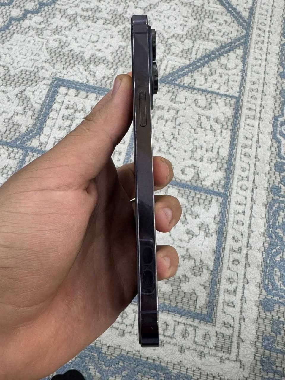 14pro max
256
بطاريه 83
الجهاز نضيف  بمعنه الكلمه مبدل شاشه اولد اصليه 
سعر خاص واتساب 
***********
مكان بغداد شعله
