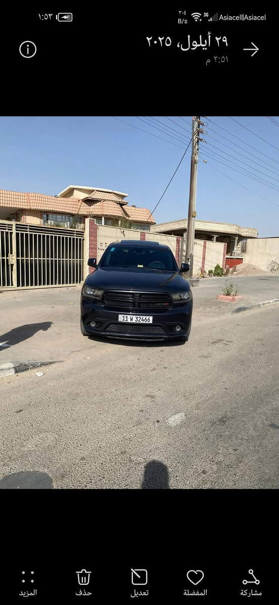 .السلام عليكم دورنكو 2015 فول موصفات. 6اسلندر GT  المرغوب مو الوربي , .رقم بغداد بسمي مشروع واطني رقم جديد الدولي   هزه جديده سنويه بل 2029 تنتهيي
ضرار سياره 3قطع جاملغات والبنيد مرشوشات كلير والبيبان اثنين جهت الايمن اثر ضربه بسيطه كلش ونصبغن صبغه درجه اوله شرط 
بدون الغد بس شاصي مسحوب شي بسيط وراجع البجم بحلات الوكاله 
ايرباك استيرت ودشبول وستبدل دشبول جديد 
صفر مسجات بل شاشه اي عطل ماكو بل سياره
ماشيه 155الف كيلو واليس ميل  
كير محرك مكفوالت 
حداده قبل شهرين سويتها 
كشنات *جلد* +تلبيسه كشنات هم جلد احمر 
تبريد مركزي ثلج شرط
فتحه صقف
شفتات بل الستيرن 
تحكم بل استيرن 
كروز سرعه 
تدفئه بل استيرن 
شاشه كبيره 
الد نهاري 
كير موس 
كامره خلفيه 
حساس خلفي 
مضومة زنون بل كامل اصلي شرط
تبريد منفصل 
دبل اكزوز 
بصمتين تشغيل سياره
4ويل
داخل سياره كلش جديد 

بيها مضومته غاز ايطاليه انسه اكو صرف سعة تخزين 60التر وعندي كتاب بيها من مديرية الغاز صينتها بلاش 
راديتر جديده ماي احمر جديد ماكو حماوه شرط 
سياره كلش حلوه نصبته مال سياره موديل 2020
ترايك الربيل شرط 
عنوان سياره البصره ابو الخصيب 
سعره سياره182
وبيها مجال بسيط  ا ***********
