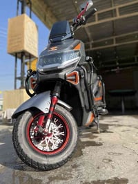 دراجة شحن ألماسه ٦ بطاريات مستخدم شهر فقط نظام البك R مثبت سرعه زنون ا...