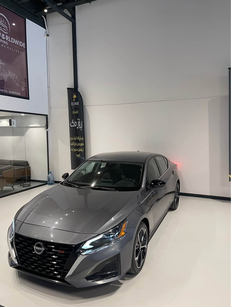 Nissan Altima 2024 SR AWD
پێش و پشتی کەپسە — زۆر زۆر تازەیە
تەنها بۆنیت و چاملوخ بۆیاخە بێ ناوگرتن - 
ئێرباگی بەس سوکان تەقیوەو سستم کراوەتەوە 
٤٣ هەزار مایل ڕۆشتووە — شوخت و چاڵ و ساردیشی نیە
ڕەقەم کاتییە سێ مانگی لەگەڵە - ڕەقەم شانسیم داناوە

1N4BL4CW9RN407392
سلێمانی کۆمپانیای ڕۆژماک 
0770 190 2290 
0750 122 0523 

نسان ئاڵتیما مودیل ٢٠٢٤ مواصفات اس ار دبل اکسل
بجم کبس - جدید جدید ضرر خفیف
بس بونیت جاملخ صبوخ بدون دواخل بشرط
ارباکات ستیرن طاک سستم بلادی — ماشیە ٤٣ الف میل 
مابی شوخط - مابی رسعە - مابی حالوب 
سیارە رقم  کاتی ( فحص مؤقط ) —- مکان سیارە سلیمانیە 

1N4BL4CW9RN407392
***********
٠٧٥٠١٢٢٠٥٢ السليمانية, العراق
