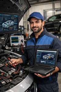 كهربائي سيارات فحص وبرمجة   جميع انواع سيارات كوري ياباني امريكي   077...