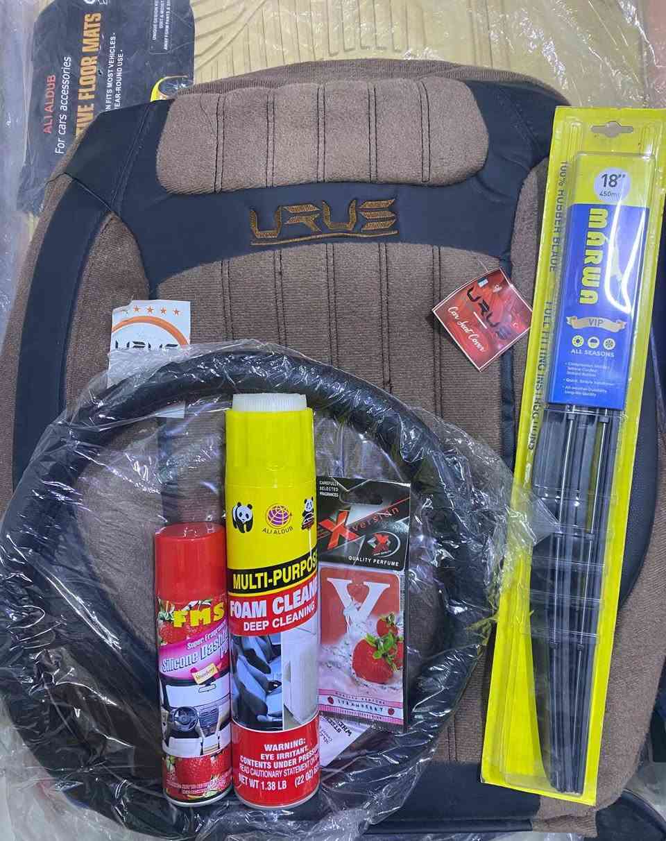 ابو اشرف لكماليات السياره 
عرض خاص الاغنيه بقضاء الزبيدية
دوشمه اوراس تركي +غلاف ستيرن +ماسحات +فوم منضف + ملمع كل هذا فقط 60الف 
***********
