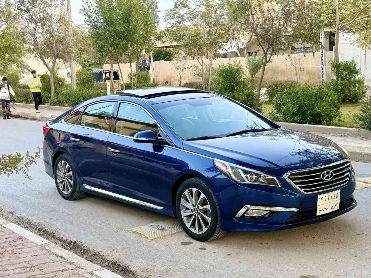 السلام عليكم
سوناته موديل 2015 

وارد كندي 

سياره رقم سليمانيه 

سياره بسم شخص كردي تحويل او وكاله 

سياره فول موصفات سبورت  

محرك 2400 محرك مكفول مامفتوح

كرسي 🪑 تدفئة تبريد 

كرسي 🪑 كهربائي ⚡️ 

داخل جلد 

سياره حادثه بنيد وبل جنطه كلير 

لغد شاصي مكفوله من اي شي 

بصمه 

‏بانوراما  

دبل كزوز

قطعتين تبريد  تبريد لمس 

اشايربل مري 

يده نيكل 

لسعر 118 وبيه مجال بسيط 

رقم تليفون ☎️ ***********
