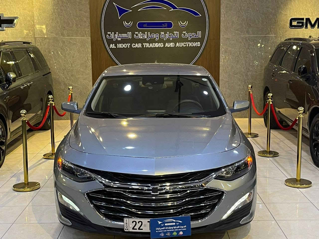 للبيع ماليبو موديل 2023 مرقم اربيل دخول جديد الفئه LT حادثه طرف بنيد بدون دواخل مكان سياره نجف ستفسار علا رقم ***********
