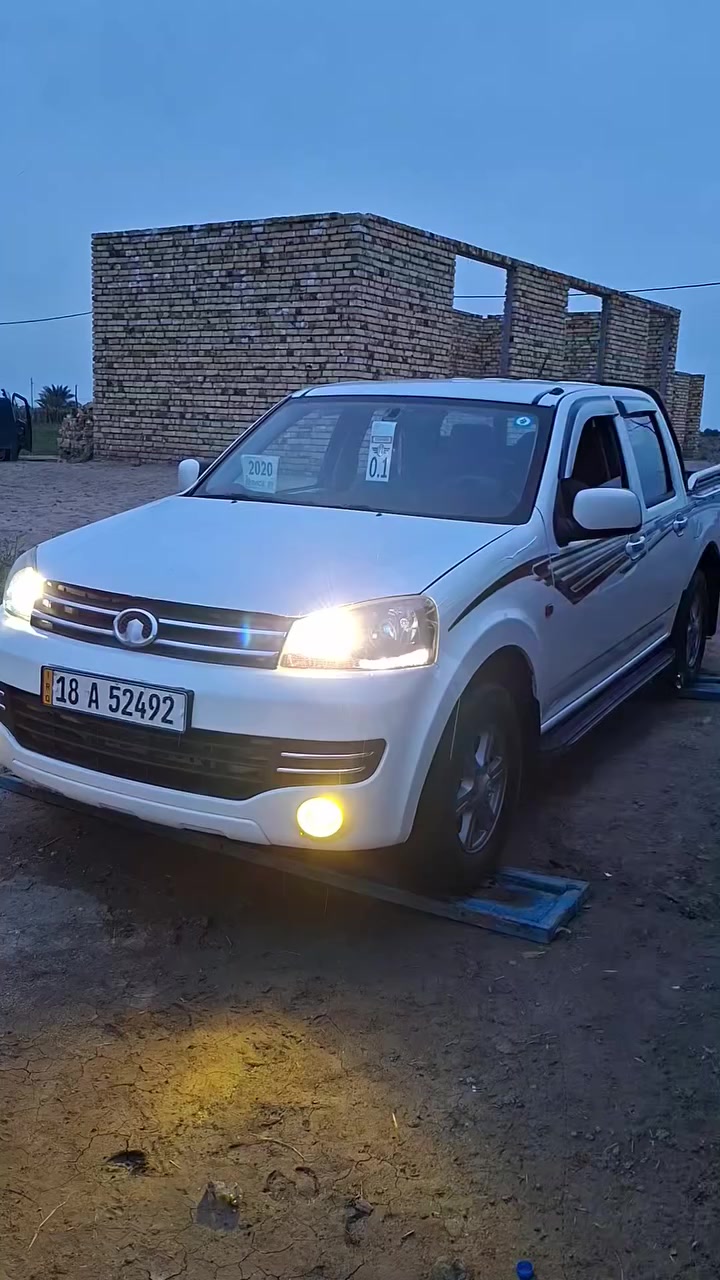 السلام عليكم كريت ويل موديل 2020 رقم بابل نكليزي بسمي سنويه لل31 مكفوله مكينه وكير وحداديه كهربائيات تخم تاير جديد تبريد ثلج شاشة كامره الكشر كفاله ما عدا شبر بارد بالجاملغ الأيمن وصبغات بالبنيد والباقي سونار السعر 110 وبيها مجال المكان بابل الاستفسار ***********
