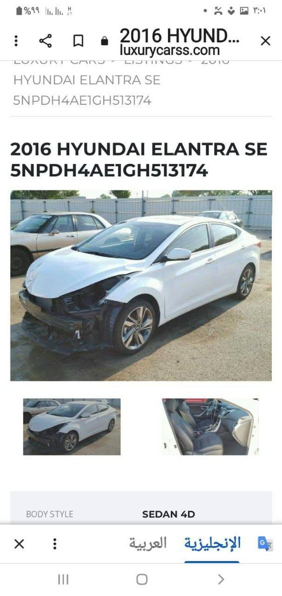 السلام عليكم
16
الانتر 1/1 فول فول فول 
مكينه 1800 دوش قبل شهر شاهدها حاويه برغي ممفتوح بيه كير صدر تايرات كله جديد 
دوشمه جاهزه سياره ما نقصه شي 
حادثه سونار موضح بل منشور 
مكاني بغداد المدينة
السعر 113  
***********
***********
