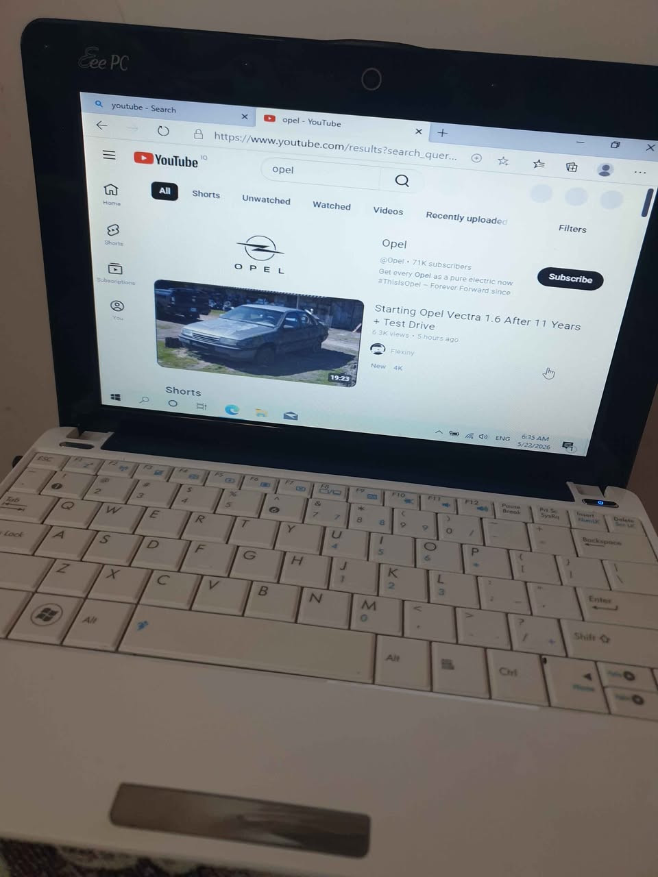 لابتوب ماركة اسوسasus
حجم الشاشة صغيرة10
معالجATOM...رام2...هارد250hdd 
شحن ساعتين 
شاحنة موجودة اصلية 
شغالودة وندوز 10
السعر 35الف 
المكان بغداد كرادة 
نعتذر لا يتوفر توصيل بغداد, العراق


**إذا كنت صاحب هذا الإعلان وتريد حذفه لأي سبب، رجاءا أرسل رسالة إلى الدعم الفني**
