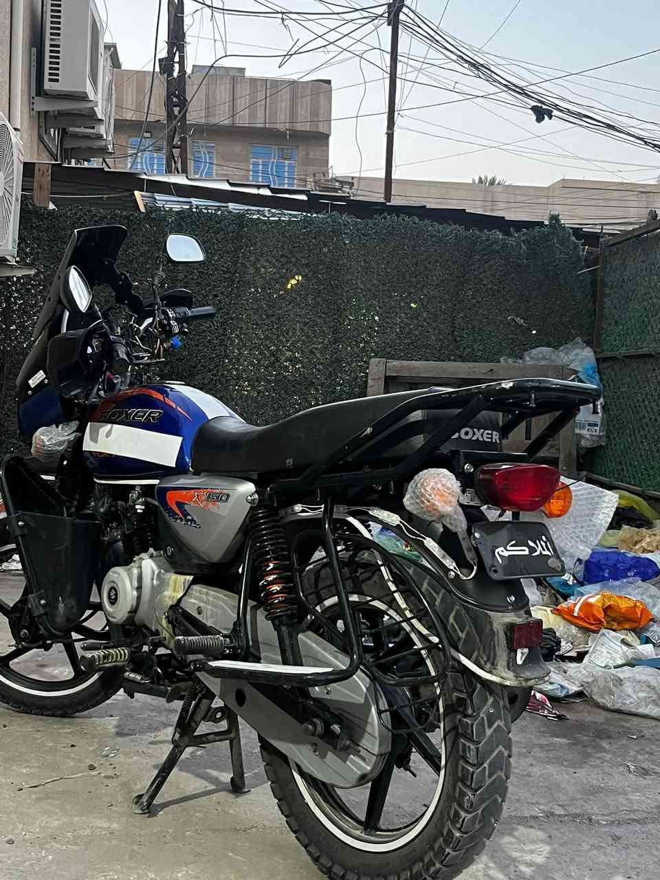 بوكسر جبلي موديل 2025  نگرة سلف الدراجة زيرو كلش نضيفة 7 أوراق كاملة  ثاني يوم ترقم مكفوله كفاله عامه دراجة بريكات خلفي امامي تايرات جديدة كهربائيات كلها جديدة ما ملعوب بيها دراجة بلادية ومكينه مكفوله مكاني بغداد الغزالية
***********
