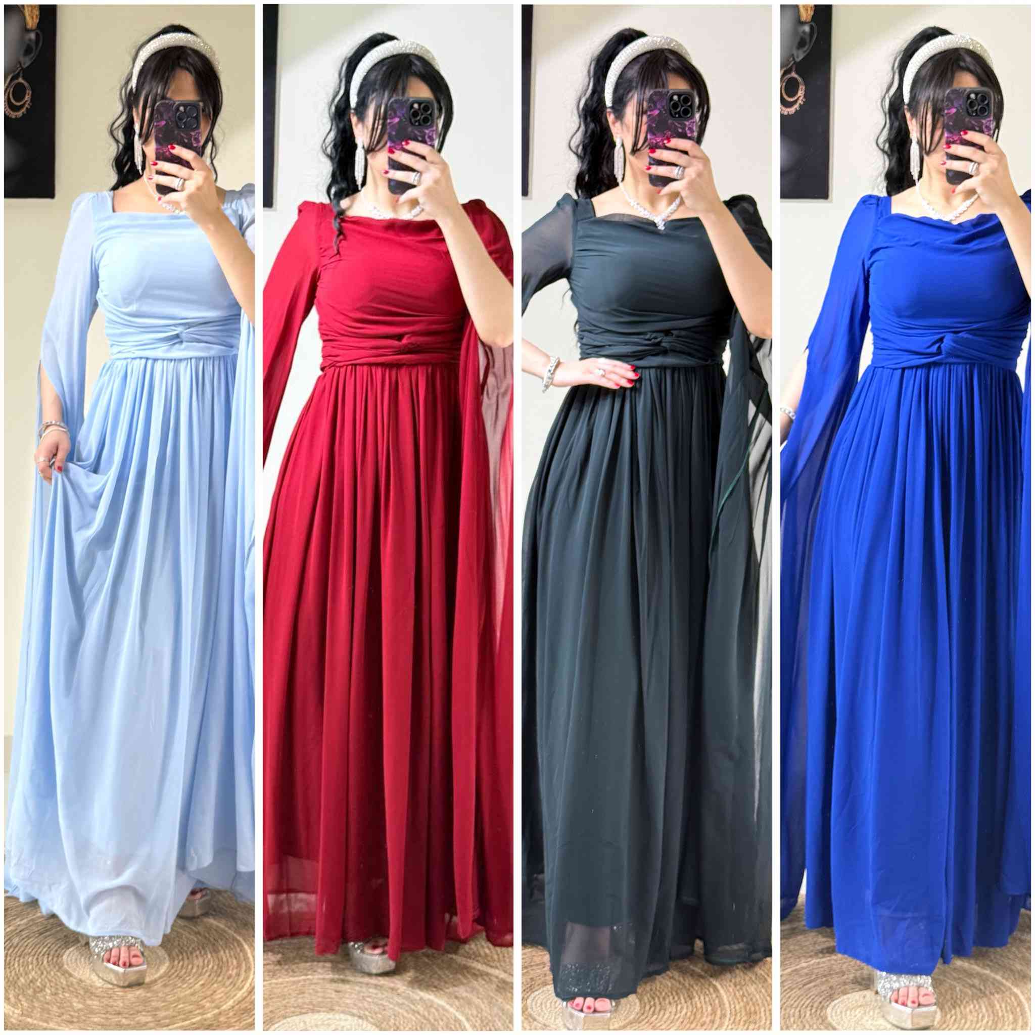 ✨ تخفيضات نهاية السنة على الفساتين! ✨
حبايبي جهزتلكم أقوى العروض على أجمل موديلات السهرة والخطوبة 😍
الأسعار نزلناها حتى تناسب الكل، واختاري فستانچ اللي تحلمّين بيه وبسعر ما يتكرر 🔥

✨ التفاصيل:
• خامات راقية وموديلات جديدة شرط التاكد عند الاستلام
• وبسعررررر … (35,000  فقط )علما الاسعار سابقا 85/90
• المقاسات محدوده وقطع اخيرة 
• التوصيل لكل محافظات العراق 5🚚
• الحجز يتم عبر الخاص او ***********🤍

لا تفوتون الفرصة… الكمية محدودة 🛍️
✨ خليكي أول من تلمع بهالسهرة ✨
