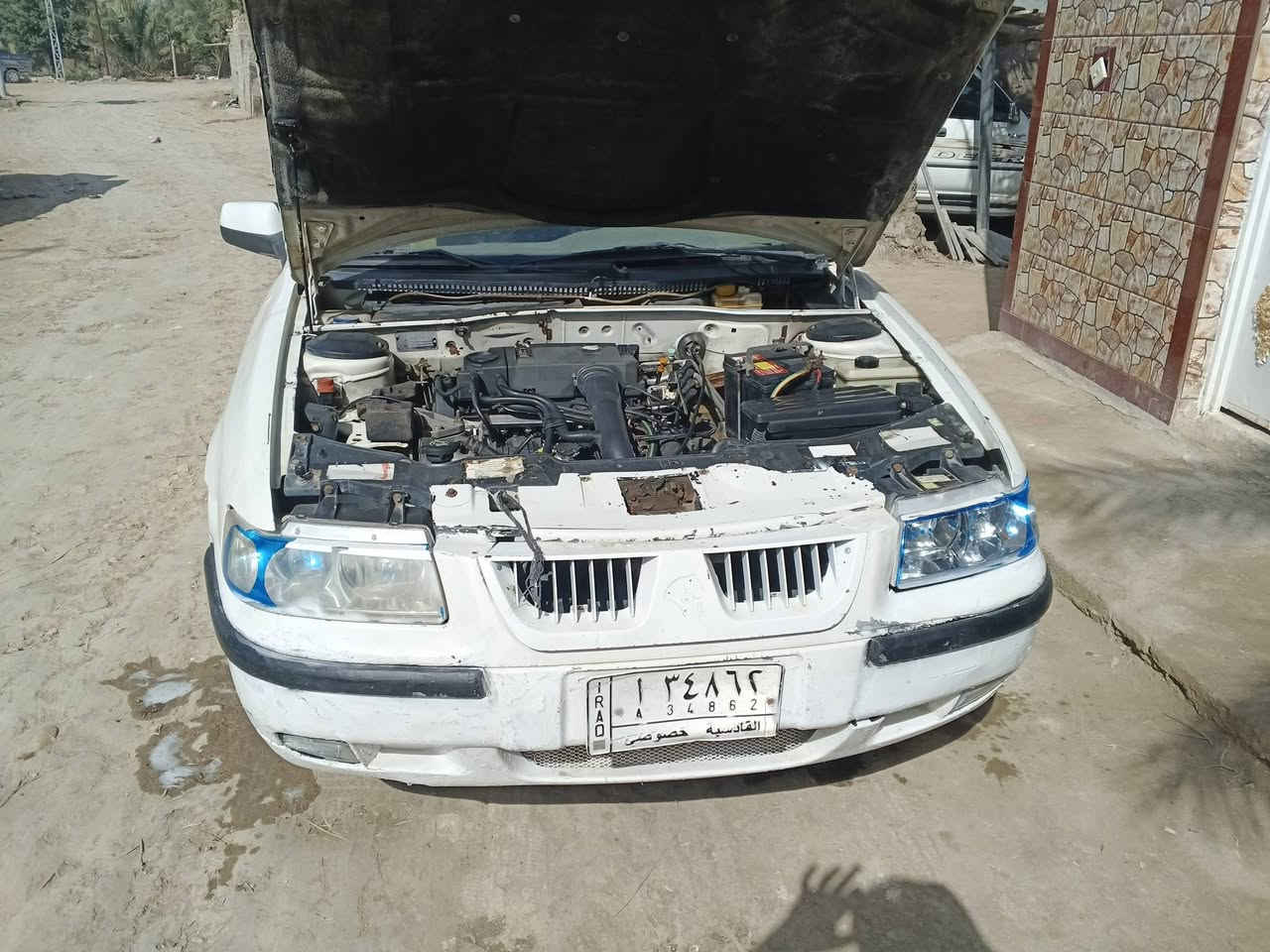 سيار سمند موديل 10/سنويه ل27/بأسمي ب35وبيه مجال لتفاصيل أكثر الاتصال ***********
