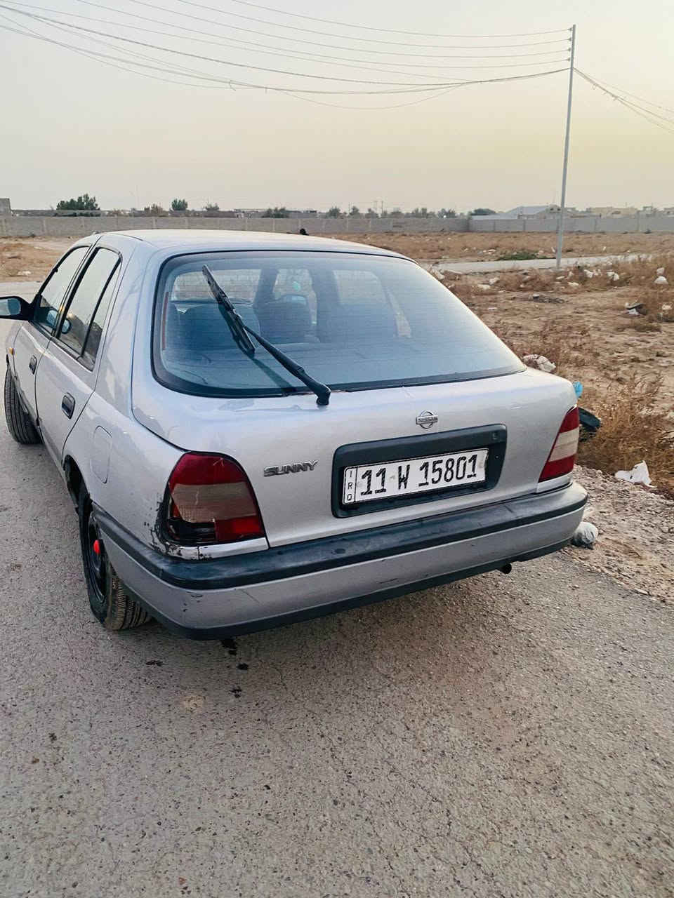سلام عليكم
نيسان سني مديل 91رقم بغداد مشروع وطني سياره نضيفه بس قبق صندوق مصبوغ اثر جراد مكينه بدايت خيط تبخيره السعر 40وبيهه مجال ***********
