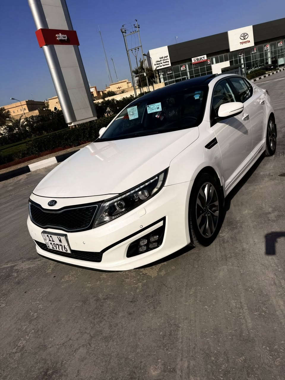 السلام عليكم👋🏻🤍
للبيع كيا اوبتيما 2014 شكل 2015  خليجي 
السياره مكفوله كفاله عامه من الدعاميه للدعاميه كفاله 🔥🤍
((بدون صبغ بدون فتح بدون تبديل بدون بارد))
السياره ماشيه91كم الف شرط بحاله الوكاله
مواصفات: فول
‏1_مكينة 2400 دوش بلادي🚘
‏‎2_  رقم بغداد تحويل مباشر
‏‎3_تبريد قطعتين منفصل 
4_ستيرن شكل رياضي sport 
5_شفتات بل ستيرن وفول تحكم
6_كشنات جلد مغلفه درجه اولى 
7_حساس امامي خلفي 
8_لد امامي خلفي ليزر
9_لايت زينون ناصي عالي 
10_انظمة قيادة  عدد 3 ايكو سبورت اعتيادي 
‎11_نظام ABS بريك ونظام ESP
12_‏حساس اطارات 
‏‎13_شاشة وكامره خلفيه
‏14_فول موصفات 
سياره جديده وبحاله الوكاله 🔥♥️
_______________________________________________
مكان السياره :الدوانيه

السعر:168وبي مجال👋🏻🤍
لاتصال والاستفسار:***********
                                        ☎️☎️
