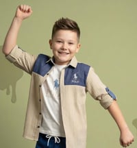 جملة فقط طقم ولادي ٣ قطع قياس ٦/١٠ سنوات توصيل لكل العراق الحجز والاست...