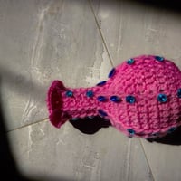 كروشيه • فازة • شنطة حلويات