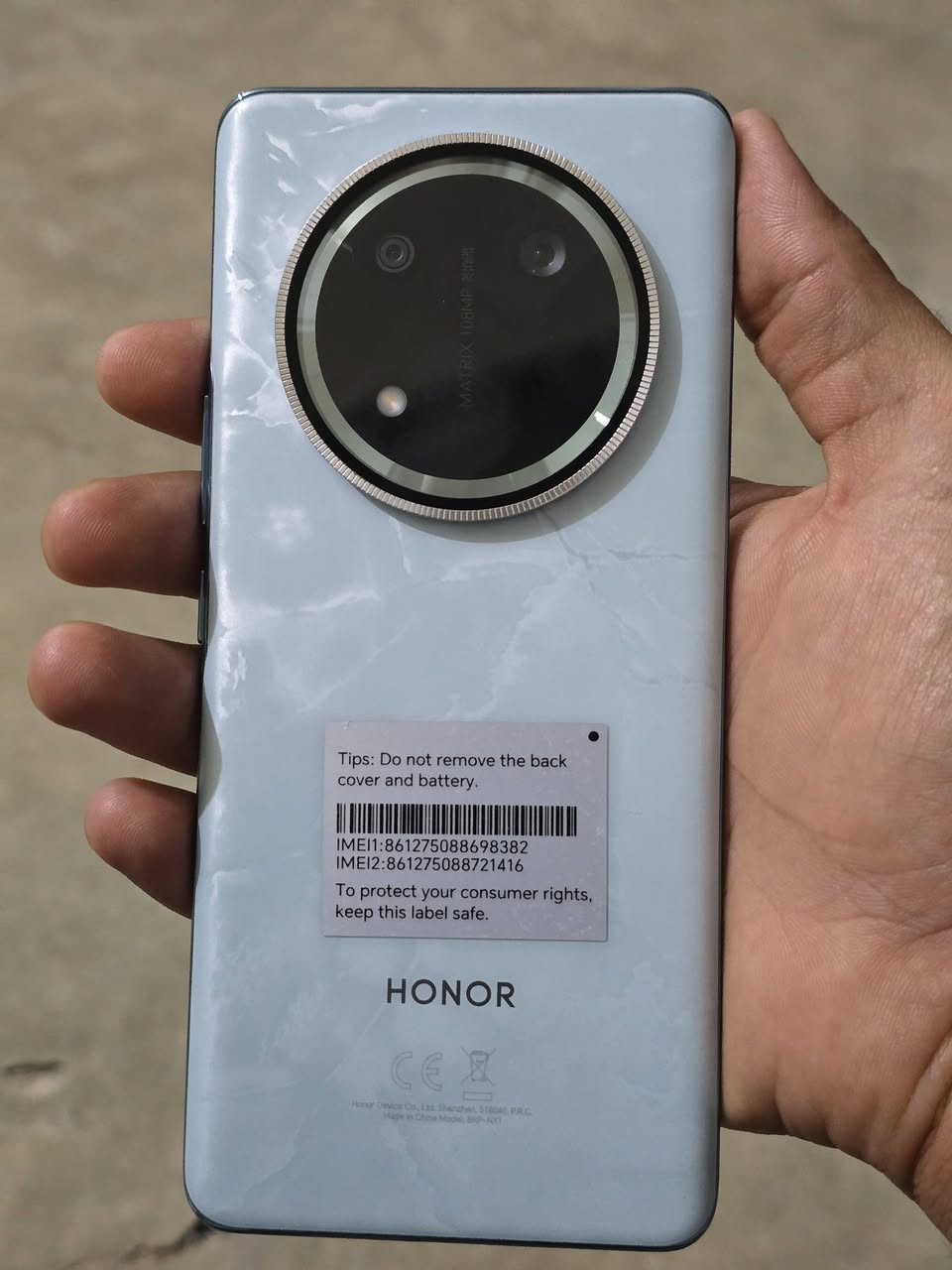 السلام عليكم 

موبايل #للبيع 
HONOR .(X9c
جهاز غني عن التعريف 
مستخدم شي قليل 

السعر 315.000


**إذا كنت صاحب هذا الإعلان وتريد حذفه لأي سبب، رجاءا أرسل رسالة إلى الدعم الفني**