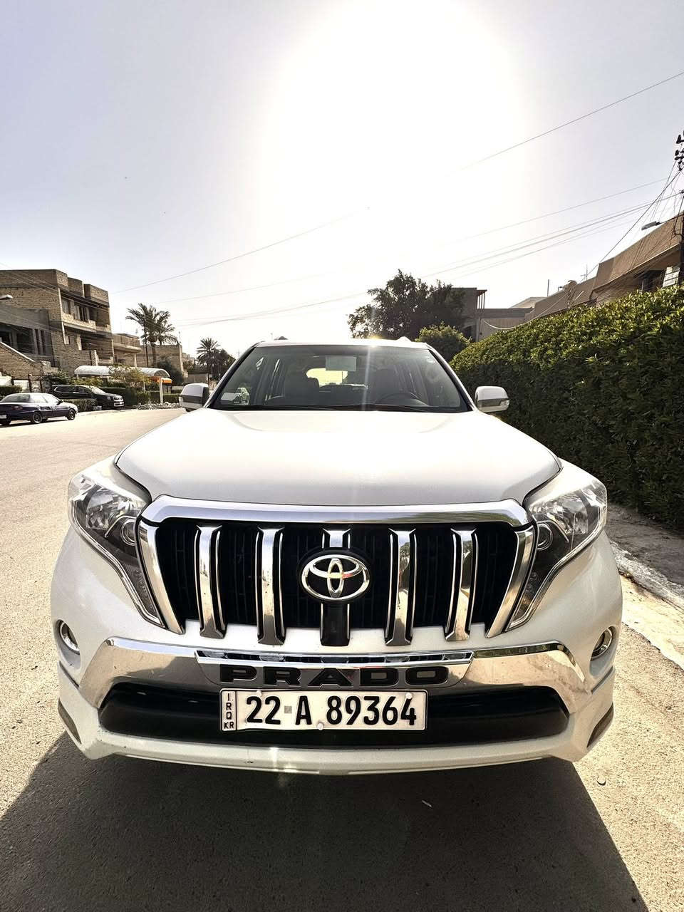 سلام عليكم 
للبيع تيوتا برادو 2016 T.X.L خليجي استلام شركة  رقم اربيل ماشيه93الف كيلو نظيفة كلش السيارة 👀 كير محرك مكفولات صور السونار بامنشور 👇
مواصفاتها : 
فتحة سلايد 
محرك 6 سلندر 4.0
حساسات خلفيه 
كامرة خلفيه 
شاشه جبيره 
لايت عدسة زينون 
كراسي الاماميه كهرباء 
زراك لايت 
مري شفط ويا السويج 
بصمة 
3 قطع تبريد 
كامرا 360📽️
سيارة كاملة كلشي مناقصهة 
السعر 340$
للاستفسار اتصال  
‭0771 751 9579‬
‭0774 415 4477‬
مكاني بغداد الطالبية مجاور مسبح الصفا🏊‍♂️

