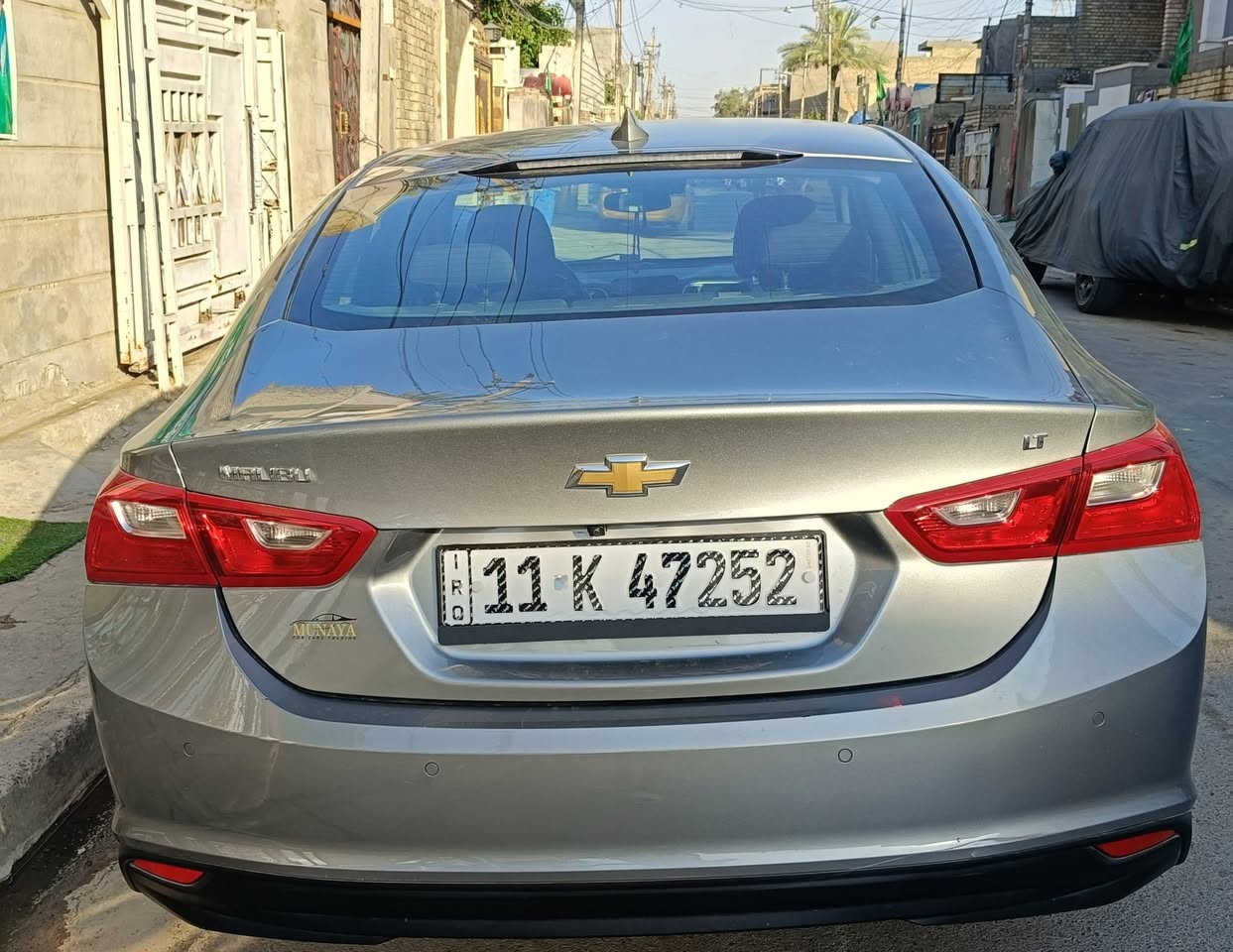 سلام عليكم …/ للبيع او مراوس
‏▪️ماليبو2025LTتجي فول عدا البنوراما بجم كبس
‏▪️مكينة 1500 تيربو 4 سلندر
‏▪️بصمة ابواب ، جنطة ،  
‏▪️سايد بريك بصمة (هند بريك)
‏▪️فول تحكمات ستيرن ودشبول
‏▪️شاشة لمس كبيرة ايباد
‏▪️تبريد قطعتين
‏▪️تدفئة كشنات
‏▪️تبريد ( منفصل)
‏▪️شاشة اعطال ⚠️
‏▪️نضام كار بلي
‏▪️كاميرا دوارة خلفية
‏▪️ويل كب 18 بلاد
‏▪️كرسي كهرباء
تشغيل عن بعد 
‏▪️مكان السيارة بغداد 
‏▪️السعر 140 $  ورقة
‏***********
‏▪️ بيها جزء جداً بسيط من جاملغ خلفي  فقط
‏بدون تبديل اي قطع كلها قطع اصليه بلاديه
‏السيارة رقم بغداد داخله شهداء
