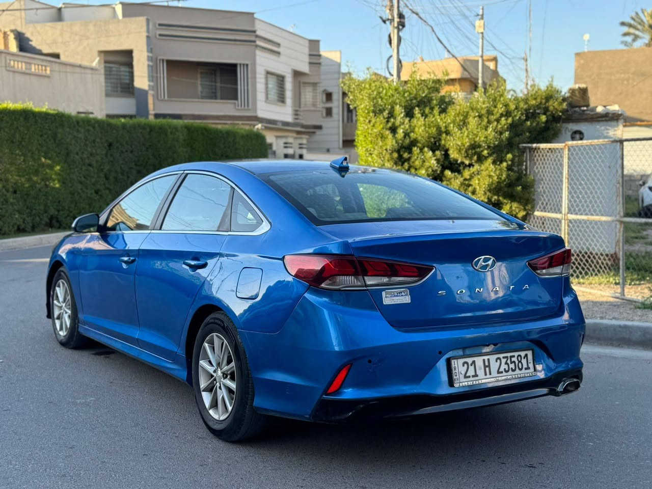 ***********  جديده   حلوه
سوناتا ٢٠١٨ امريكي 
حادثها جاملغ خلفي
  وصبغتها حزام اثر جراد 
محرك ٢٤٠٠  جي دي اي جديد 
كير محرك  خير من الله 
صدرامامي خلفي  خير من الله
فول تحكمات ستيرن 
تخم  تاير وباتري  جدد
شاشه  وكامره  وحساسات 
لد امامي خلفي 
تبريد ثلج 
ماشيه  تقريبا  ٧٠ الف ميل 
رادارات جانبيه 
انظمة قياده 
تحويل او وكاله ثاني يوم باسم عربي  صديقي 
مكاني اعظميه 
سعرها ١٠٢ ورقه  
اتصال فقط  مكلف بلنشر 
***********
