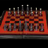 شطرنج    صناعة يدوية  - نوع  /  خشب صيني  - قياس / 40 ×40 سم  - مـلاحظ...