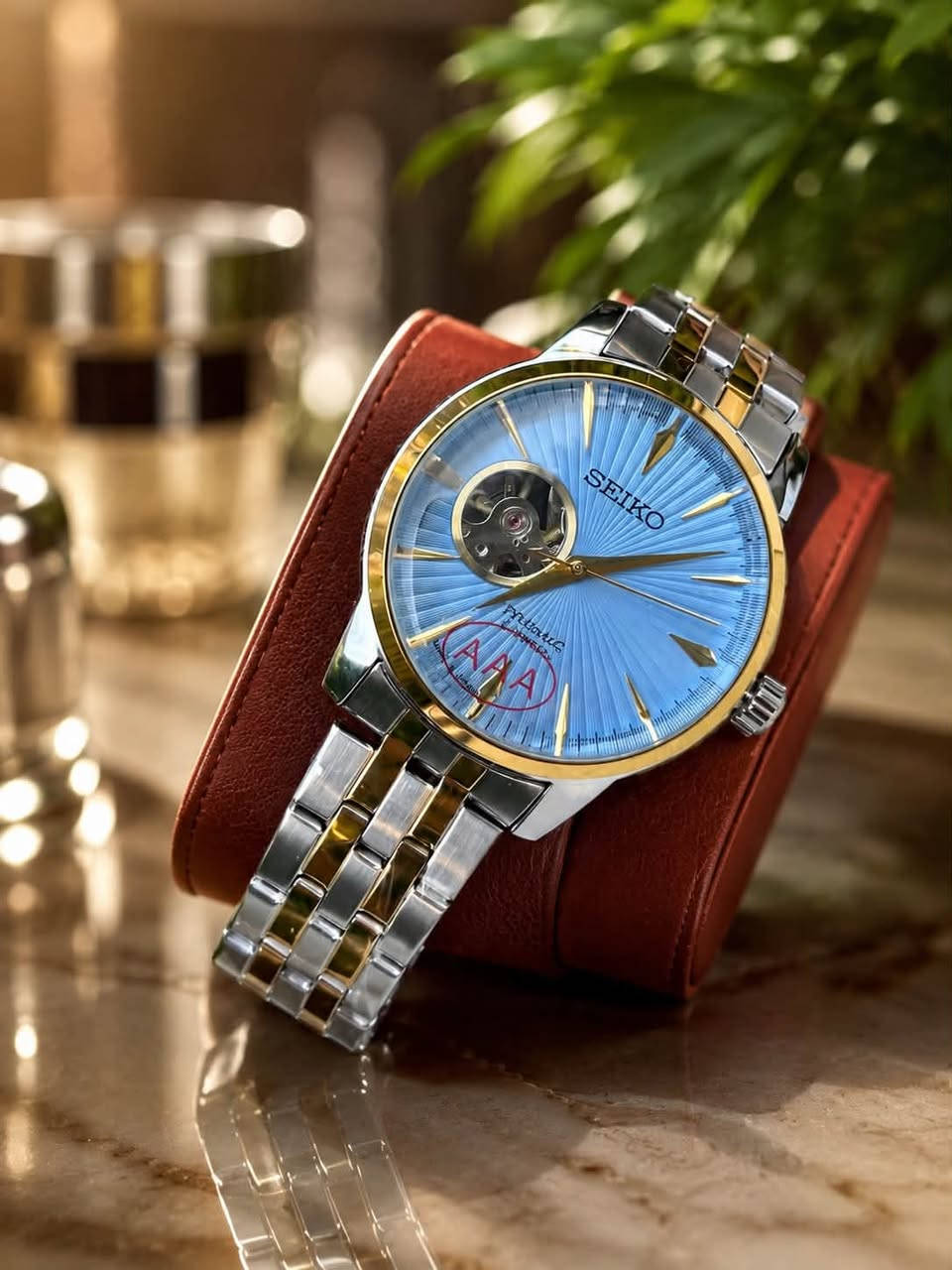 SEIKO ساعة ماركة
ماكينة أوتوماتيك 21 جوهرة مختومة 
مقاومة للماء، ، قفل فراشة
كاملة الأختام

#ساعه #ساعه_ماركه #ساعات_ماركات
#احدث_الساعات
#ساعه_رجالي


**إذا كنت صاحب هذا الإعلان وتريد حذفه لأي سبب، رجاءا أرسل رسالة إلى الدعم الفني**