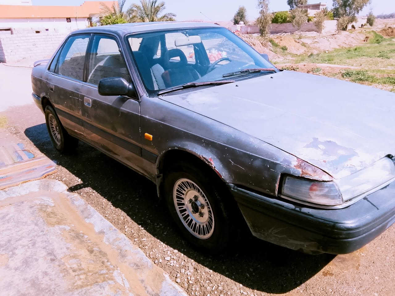 سلام عليكم 
للبيع مازده 626 محرك12بخ كير محرك بشرط بس المشط بي نضوح سيارة ترايك وين مايعجبك رقم كركوك بسمي موقع ديالى شهربان السعر32   ***********
