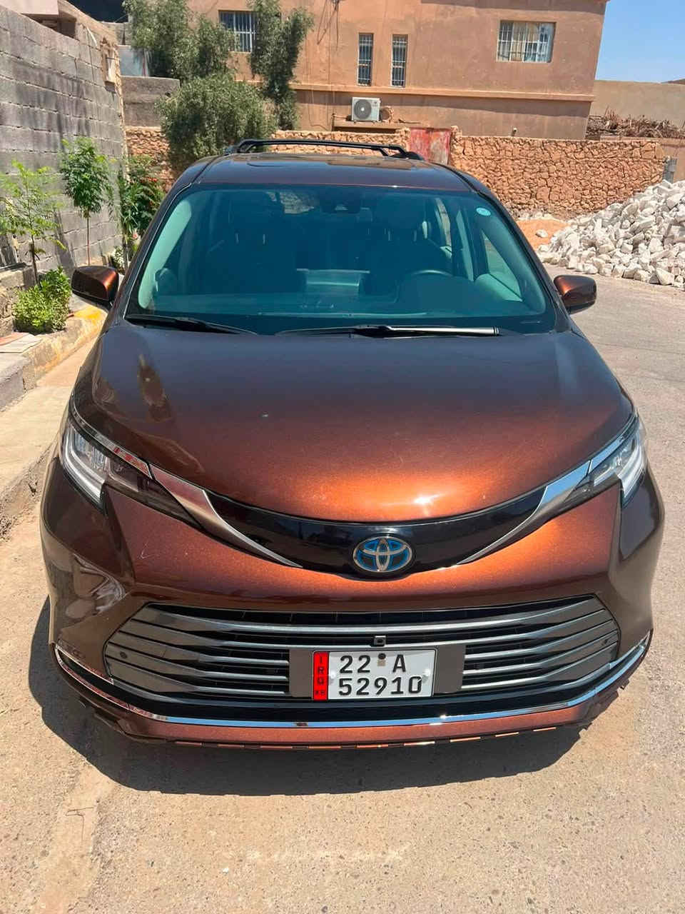 تويوتا سينا هايبرد 2024 xle
رقم احمر اربيل 
صبغ بنيد فقط 
سياره جاهز بدون نقص 
السعر 268 وبيها مجال
للاستفسار 
*********** مهند الراوي 
*********** عمر الراوي
