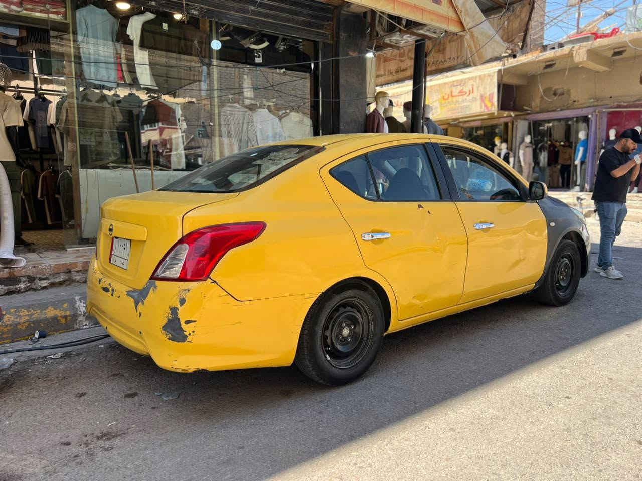 🔥 نيسان سني 2014 (هندي) 🔥
باختصار:
الموديل: 2014 (هندي).
المحرك والجير: شرط الفحص بس المحرك بي تنقيص بسيط.
التبريد: ما شاء الله ثلج ❄️.
البدي: البجم محدث مال 24 + وعندك صبغ (قبق جنطة + جاملغ أمامي الأيمن) اكو رصعات خفيفه بل سيارة 
العداد: [300] ألف  وخمسمية كم.
الرقم  بغداد / السنوية باسمي ].
💰 السعر: [ 70 ورقه] (وبيها مجال للشراي).
📍 المكان: [الانبار / القائم].
📱 للتواصل: [ ***********]
