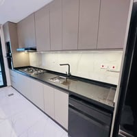 اعمالنا من داخل مجمع النسيم السكني C4  مطبخ مودرن مدخل  الشقة مودرن لو...
