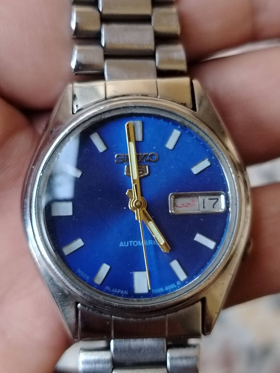 تحية طيبة لجميع
ساعة سيكو 5 ياباني مكينة أوتوماتيك
منفذ يومي واسبوعي بلغة العربية والانكليزية
السعر ٦٥ الف
يوجد توصيل لكافة محافظات العراق


**إذا كنت صاحب هذا الإعلان وتريد حذفه لأي سبب، رجاءا أرسل رسالة إلى الدعم الفني**