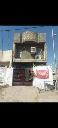 بيت ١٠٠ متر قاطين جاهز لبيع ومناسب بل الف بنص البناء مي وكهرباء ومجاري...