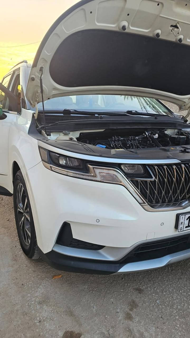 ٢٣ باسمي رقم بابل 
السلام عليكم  وينه الي يدور الجديد # كرنفال 2023 مكفوله من كلشي كفاله عامه بنزين غاز بيع سيارة جديدة بمعنى الكلمه ماشيه ٢٢ألف أقرأ تفاصيل ياله تخابر......
1- تحكم بالستيرن
2- حساسات امامي خلفي
3- حجم المكينة V6 3500
4-رقم السياره بابل  خصوصي  دولي  
5- شاشة متصلة
6- كامرات خلفيه 
7- بصمة
8- ويل كب 
9- تشغيل عن بعد
10- بيبان كهربائي
11- لاياتات لد
12- لايت زنون
13- اشاير بالمرأة
14- كشنات جلد بيجي
15- ثلاثة قطع تبريد
16- هيترات بالكشنات حار، بارد
17- هندبريك بصمة
20- كشنات تدفئه تبريد 
21- مرأة شفط
22- كشن السايق مي مري
23- تحديد مسار
24- نظام قيادة سمارت, سبورت, ايكو، عادي
مكان السياره كربلا 
*********** السعر290
