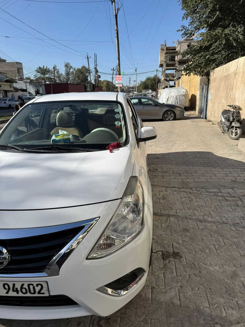 السعر 115ورقه
نيسان صني موديل 2022 رقم اربيل سنويه جديده بسمي ماشيه 39لف سياره نضيفه بيه ملاحضات كلير بل جاملغ المامي شوي هوه بمكانه مسوي كلير + طخه صغيره بل جاملغ الخلفي تصلح عل بارد +بارد اصبعين هلال ايسر ايمن موقع السياره بغداد الغزاليه او شارع حيفا رقم الهاتف ‭***********
