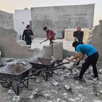 /  يوجد كادر عمل جاهز /  تصعيد مواد /  تنضيف بيوت /  تفليش /  تكشيط / ...