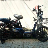 دراجة شحن • بطارية نص عمر • ٥٠حقيقي