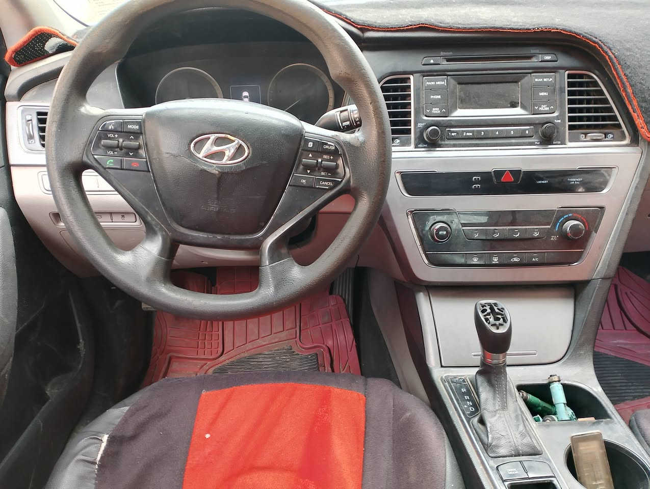 هونداي سوناتا موديل 2015 مكينه وكير مكفولت حداد مكفول مكفول من لكلب ولجفي بيها مكنات  صبغ مكانها بصره رقم انكليزي سعر قفل 83.    ***********
