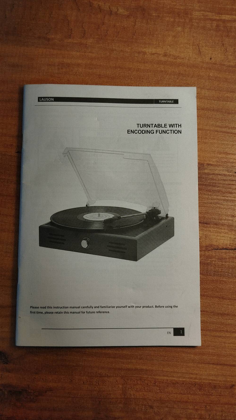 گرامافون (مشغل اسطوانات) 
الحالة جديدة 
الموقع بغداد 