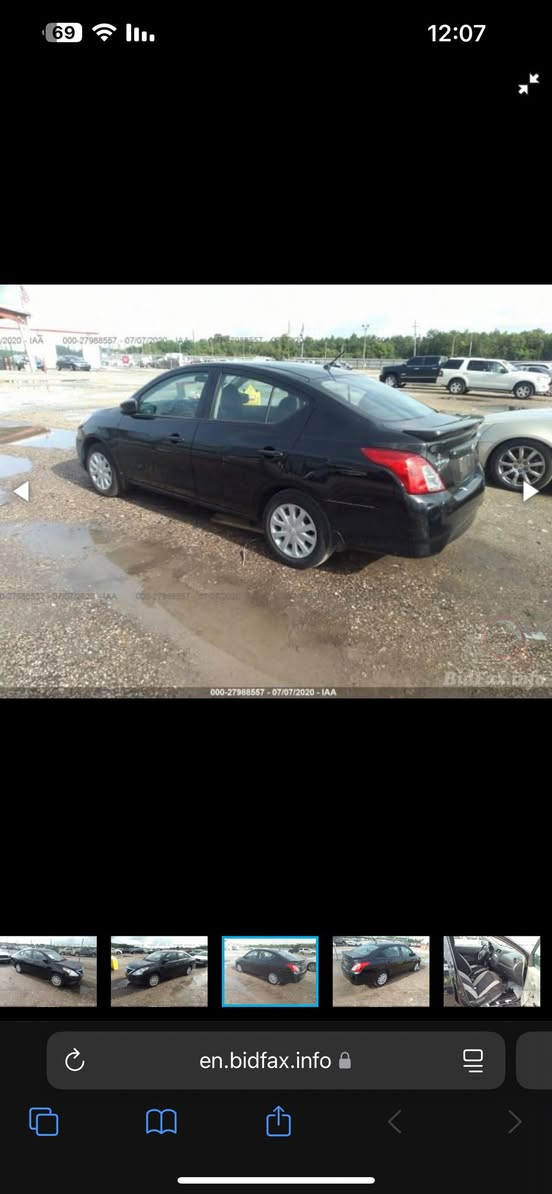 نيسان فيرسا مديل 2019
كفاله من الحادث 
تقرير غرق وارد امريكي صورته موجوده 
للبيع 
سعر 96 وبيه مجال 
واتساب ***********
