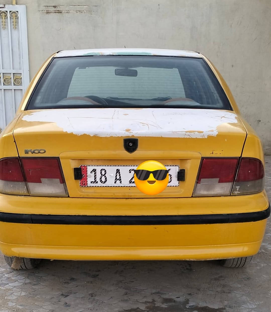 للبيع سمند موديل 11 مصفره هيئة وغرامات
كفاله بس دوسات معمرات كير مكينه حداديه تخم تاير 
شرط جدد السعر خاص 
*********** المكان ديوانيه الشافعيه
