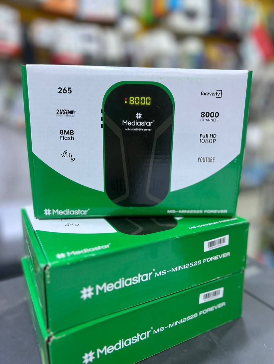 ​لا تساوم على الجودة.. جهاز ميديا ستار العملاق متاح الآن بعرض حصري لن يتكرر. الجهاز الذي أثبت جدارته بمواصفات تقنية متطورة وملحقات متكاملة، ينتظر أن يكون جزءاً من نظامك الترفيهي.
ألوان متعدده و تشكيلة مميزة تناسب اختيارك.
​الهدية: توصيل مجاني لباب البيت في أي مكان داخل العراق.
​القطع المتبقية: 3 فقط. سارع بحجز قطعتك قبل نفاذ الكمية.
للتواصل مباشرة عبر الواتساب: ***********
