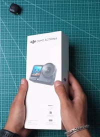 Osmo Action 6 • ذاكرة ٥١٢GB • ضرر بسيط