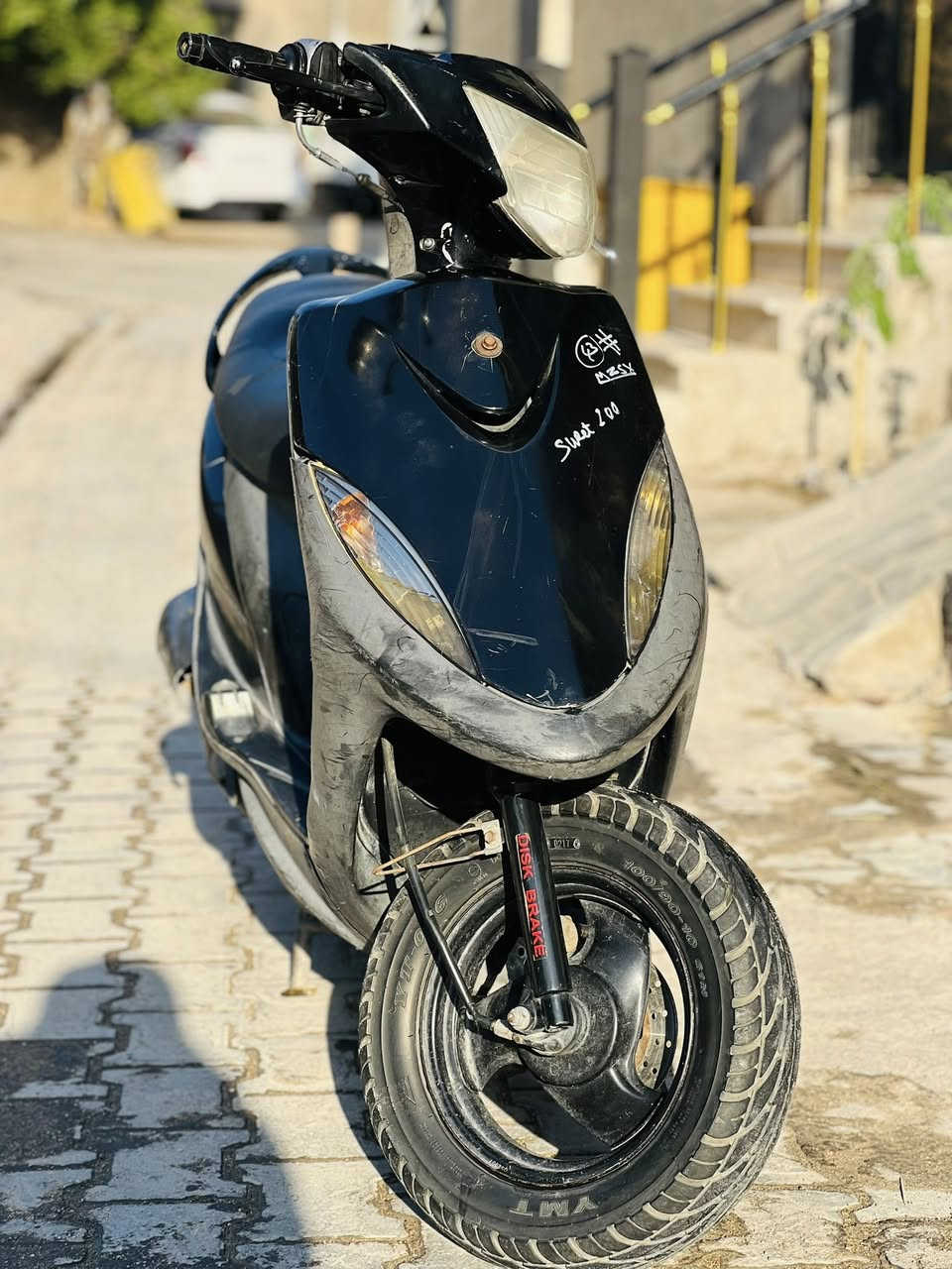 دراجة ماكس عدلة
نضافة 95‎%‎ 
باله صالها 7اشهر من خذيتها 
ب950 قفلها 800 🔐 
بصرة الأصمعي


**إذا كنت صاحب هذا الإعلان وتريد حذفه لأي سبب، رجاءا أرسل رسالة إلى الدعم الفني**