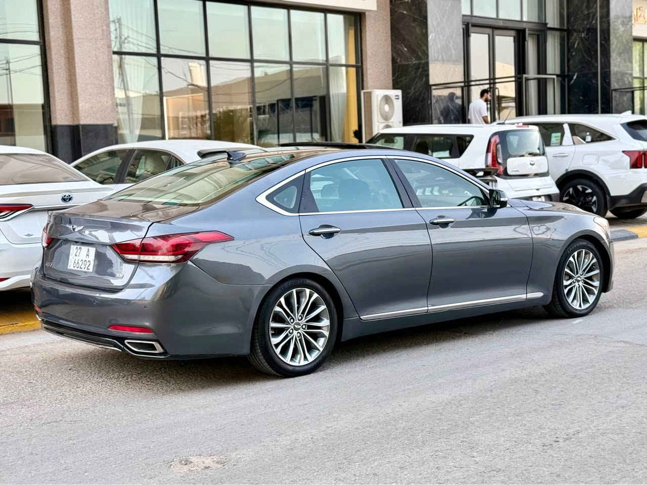 چنسز G80موديل 2017 وارد امريكي السعر 137 وبيها مجال فول مواصفات محرك V6 بانوراما بصمه كشنات تدفئه تبريد جلد 5 ويل كب مرايات شفط بردات رادار حساسات امامي وخلفي اعلا فئه بلمواصفات رقم الدولي بسمي سنويه لل 29 تحويل وين ميعجبك محرك وكير مكفولات حداديه جديده تبريد ثلج جاهزه اي نقص ما بيها صور الحادث بل منشور مكفوله ضربه وتبديل اي ضرر ما بيها ايرباكات سليمه مكاني كربلاء المقدسه الاستفسار *********** كربلاء, العراق
