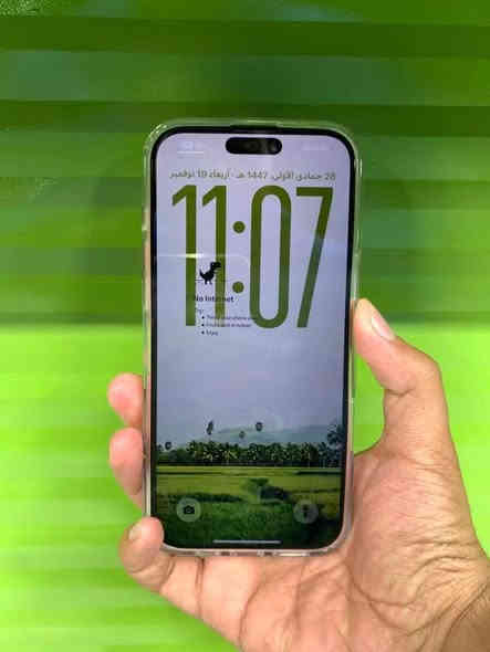 ايفون 16 برو ماكس
‏iPhone 16 Pro Max

جهاز جديد كارتونه وياه + كيبله الاصلي 

مستخدم 3 اشهر بعده بضمان الشركه 

9 اشهر يلا ينتهي بطارية 100% 

عدد دورات اقل الـ 98 دورة

شرق اوسط ذاكرة 256 

سعر 1,450,000 الف

مكاني تكريت - البوعجيل 

هاتف ***********
