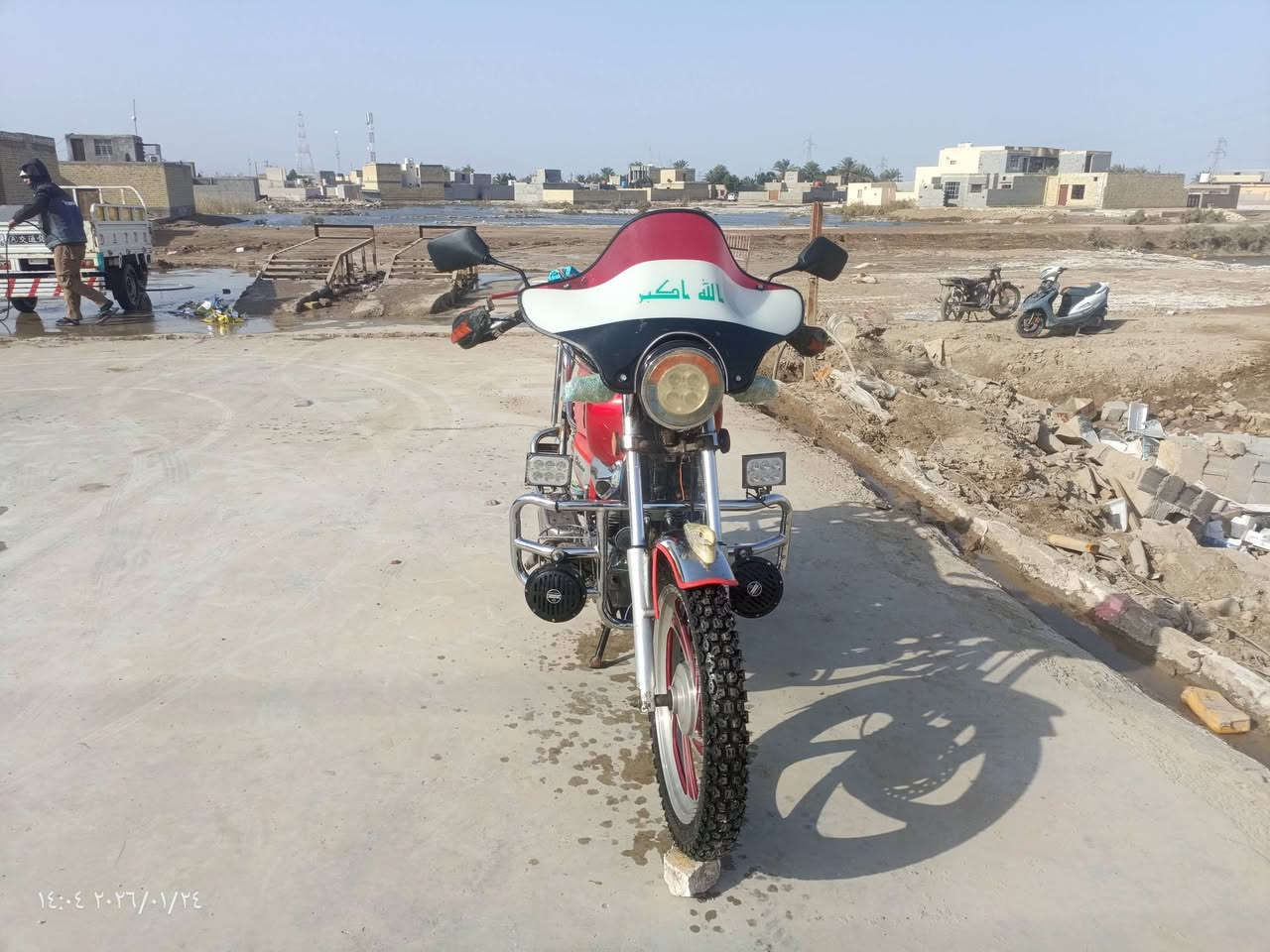 تايموته موديل22 كفاله عامه دراجه كرهبايات كله شغاله
تشتغل عن بعد تايرات تخم دراجه مال جني
سعر مليون و 150 وبهي مجال حك جيه
مكاني قلعه سكر فرع زيوت ملاحضه ما رد خاص هاذه رقمي*********** خادم الكم
