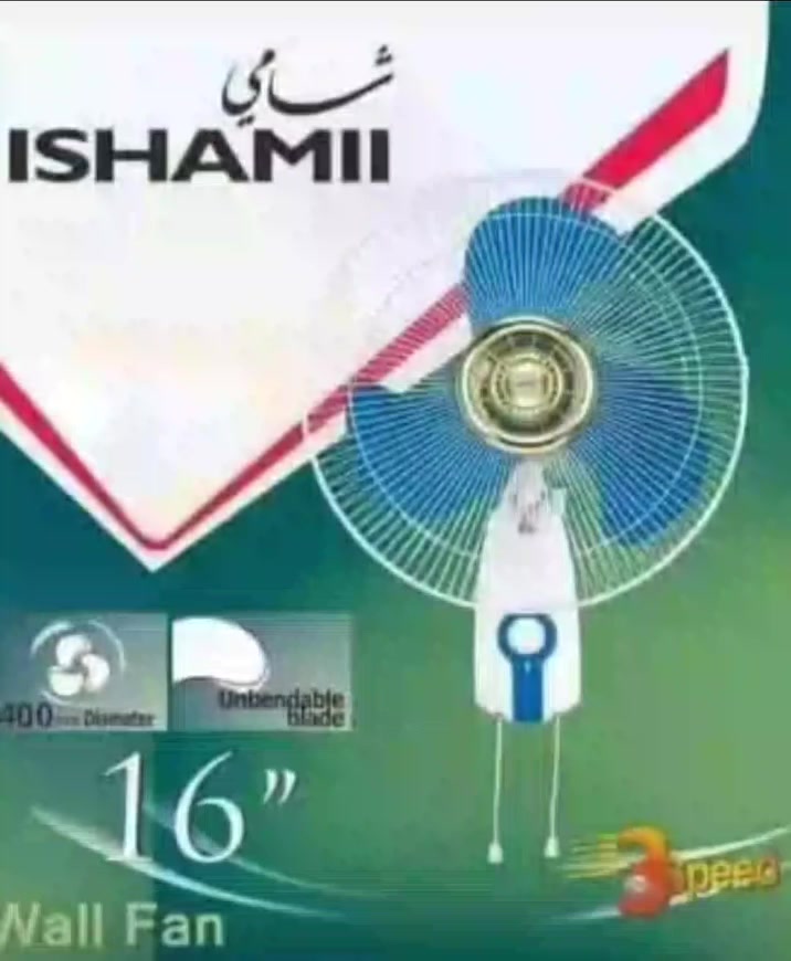 مروحة جدارية أصلية 🔥🔥
ماركة شامي.. مروحة حديد 😍💪
كارتون قطعتين ب35 الف ✅✅

للحجز و الاستفسار يرجى مراسلة الصفحة 📩📩


**إذا كنت صاحب هذا الإعلان وتريد حذفه لأي سبب، رجاءا أرسل رسالة إلى الدعم الفني**